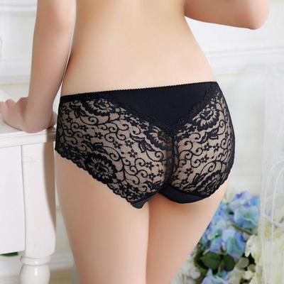 Sexy durchbrochene Spitze-Slips