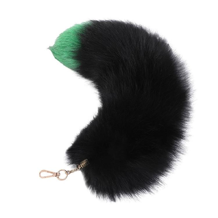 Foxes Tail Keychain Cosplays Toy Foxes Tail Keyring Bag Hangings Pendant Charm