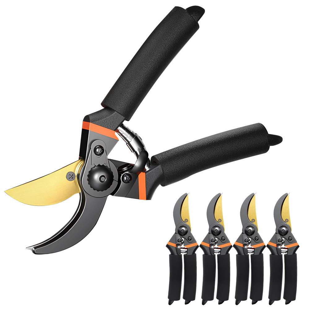 Kenrui Hardware Pruning Rajet for Powerful and with Replacement Blades Shears, Small, Lightweight, Straight, Blades, Landscaping, Gardening, Weeding,
