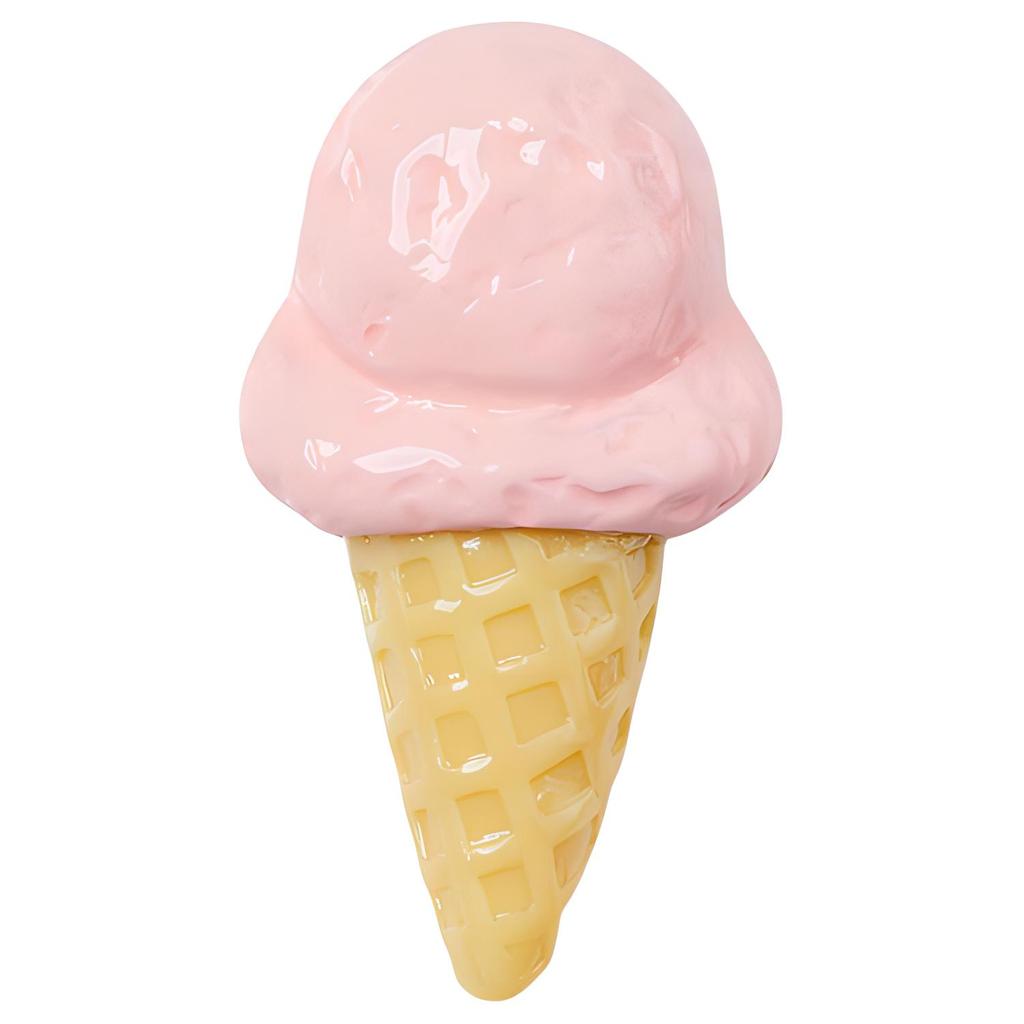Crocs Ice Cream Shaped Resin Shoes Unisex Footwear Pink 10013366