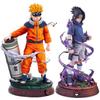 12CM Anime Naruto Uzumaki Sasuke Figur Vibration Stars Kampfpose Modell Spielzeugpuppe Actionfigur PVC Ornament Sammlung