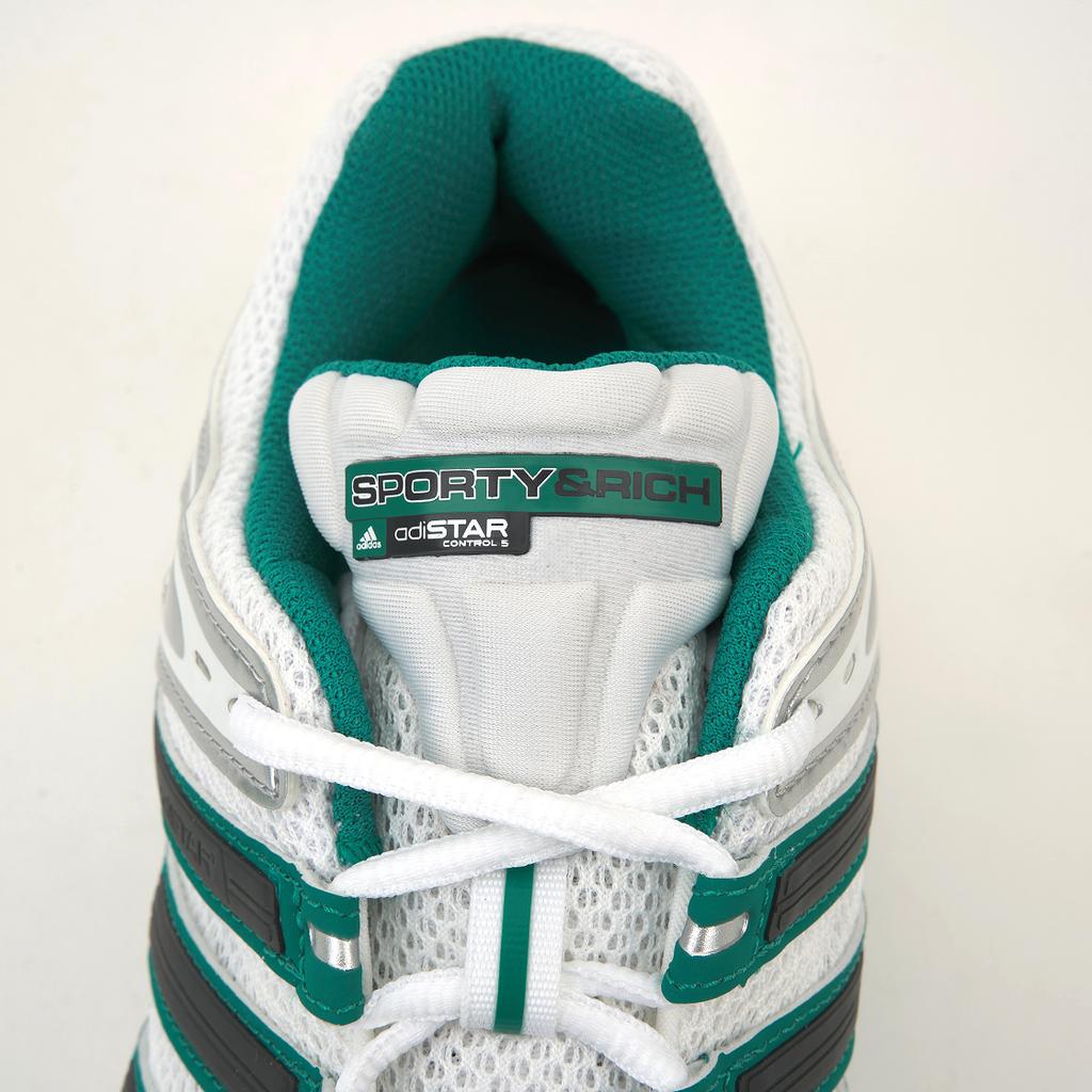 Sporty & Rich x adidas Adistar Control 5 Cloud White Pure Teal Unisex Αθλητικά Παπούτσια Carbon IH9707