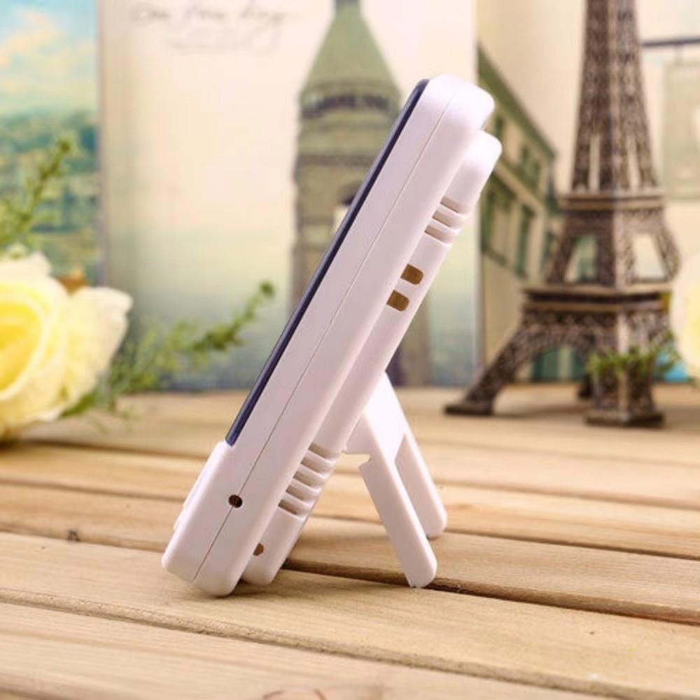 LCD Display Digital Temperature Humidity Meter 3 Button Control Home Weather Station Home Use