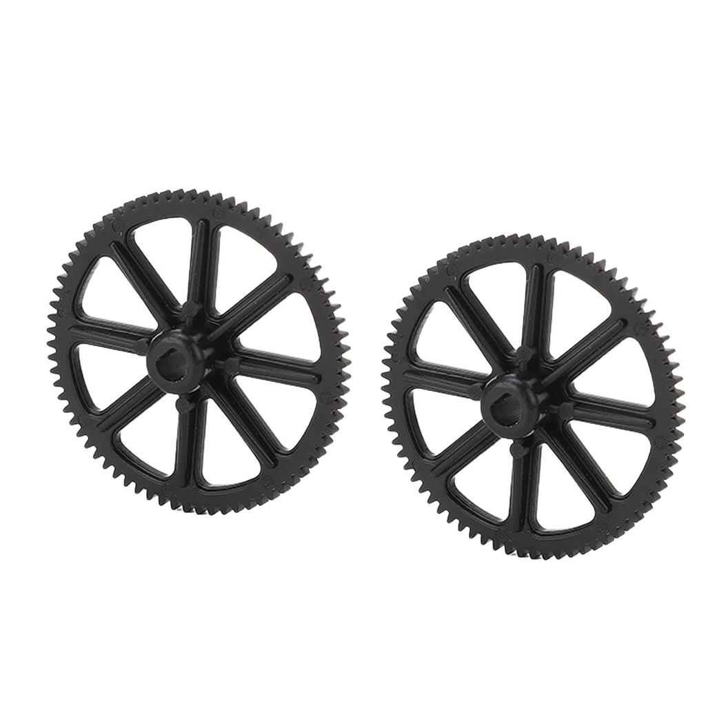 WLtoys K130 K200 RC Model Helikopter Yedek Parçaları için 2 Adet Plastik Ana Dişli Yedek