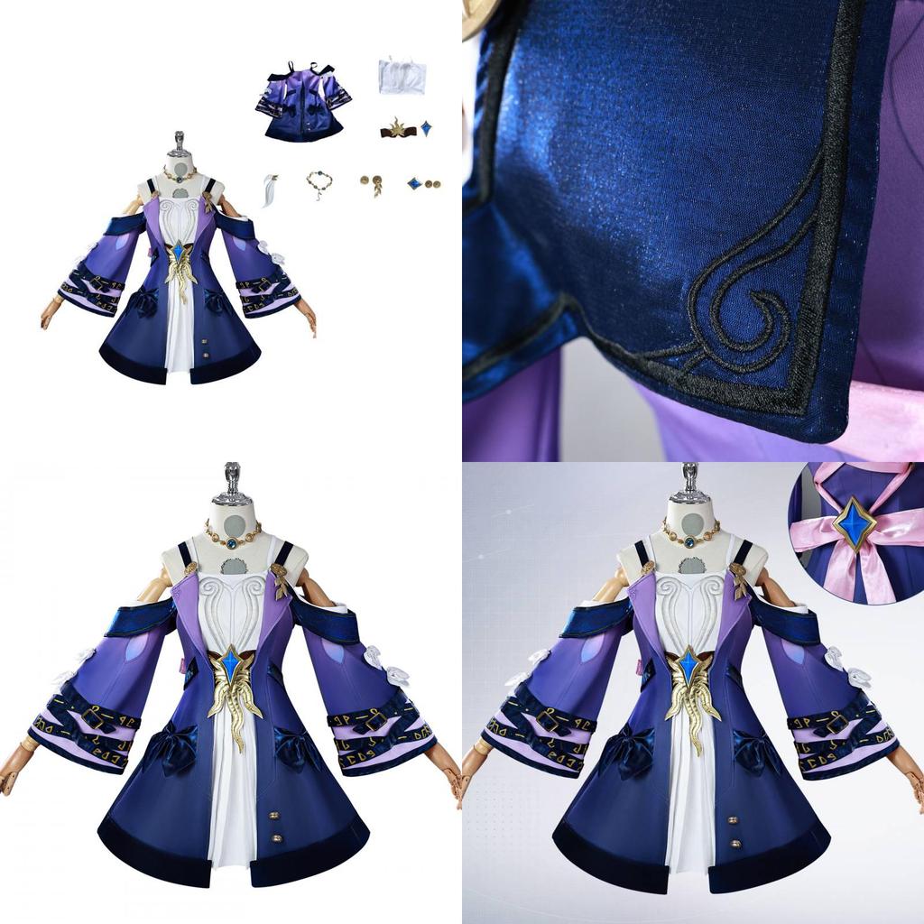 Honkai Star Rail Cosplay Costume With Polyester Fabric For Anime Role Play