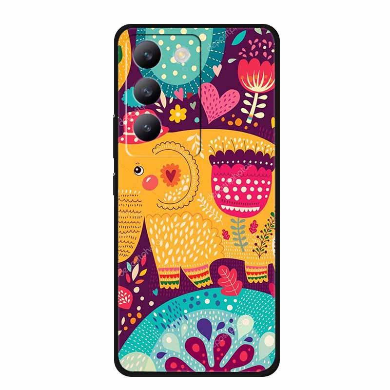 

Cool Painted For Vivo V40 SE Y100 Y200E TPU Soft Case Silicone Protector Phone Cover for Vivo V 40 SE Y 100 200 E 200E Shield Vivo Y100