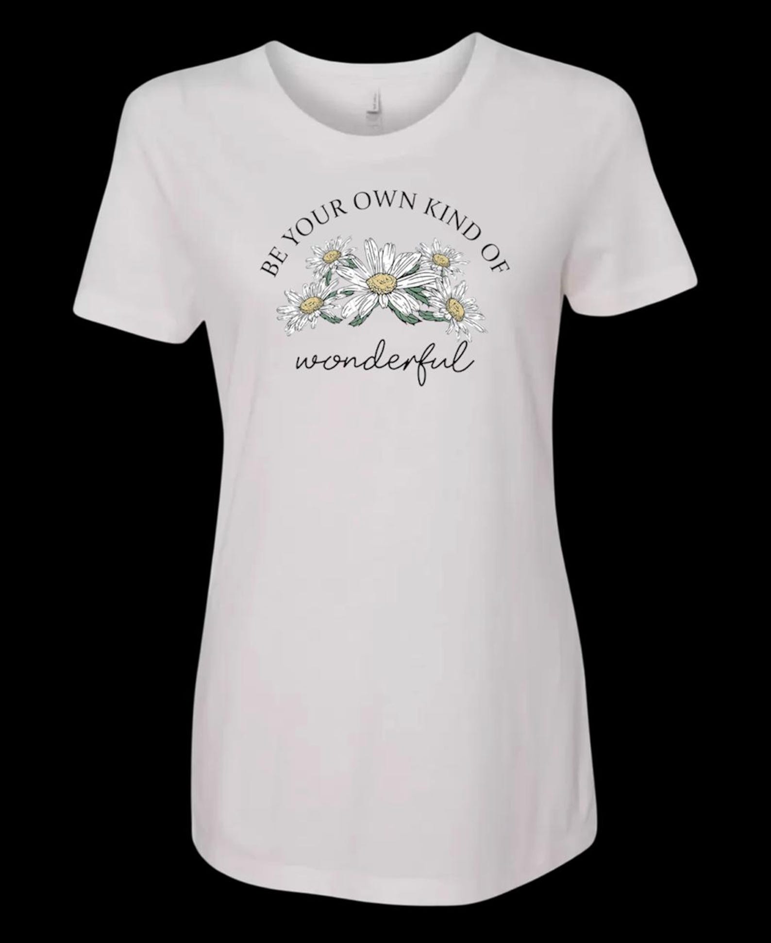 Positive Vibes Women’s Floral T shirt S