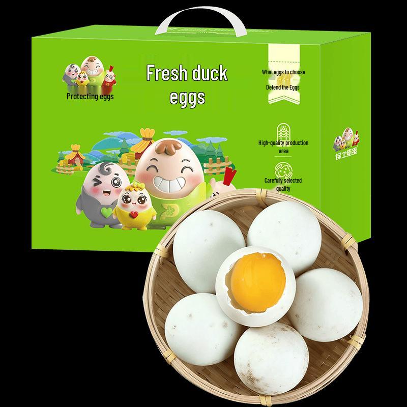 Premium Free-Range Fresh Duck Eggs - 30 Count