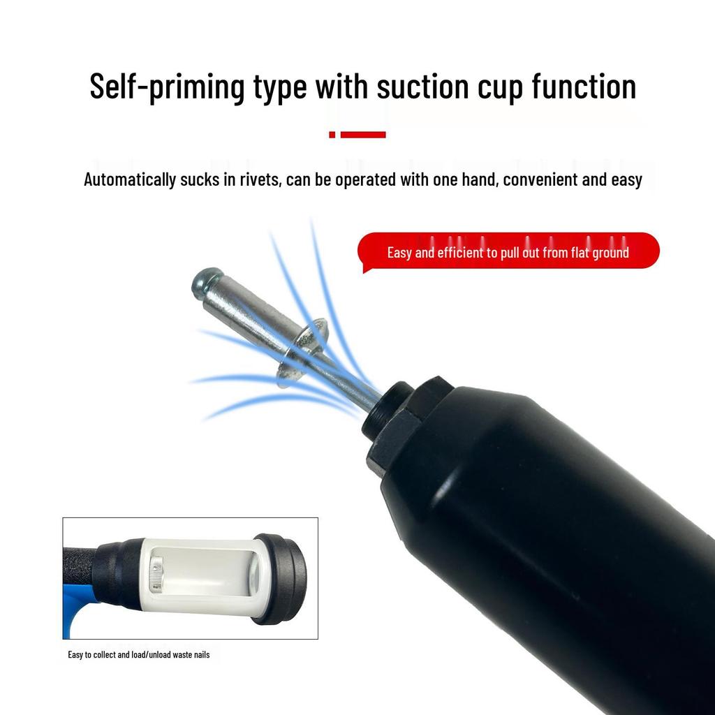 Fully Automatic Hydraulic Pneumatic Rivet Nut Gun, M3-M12