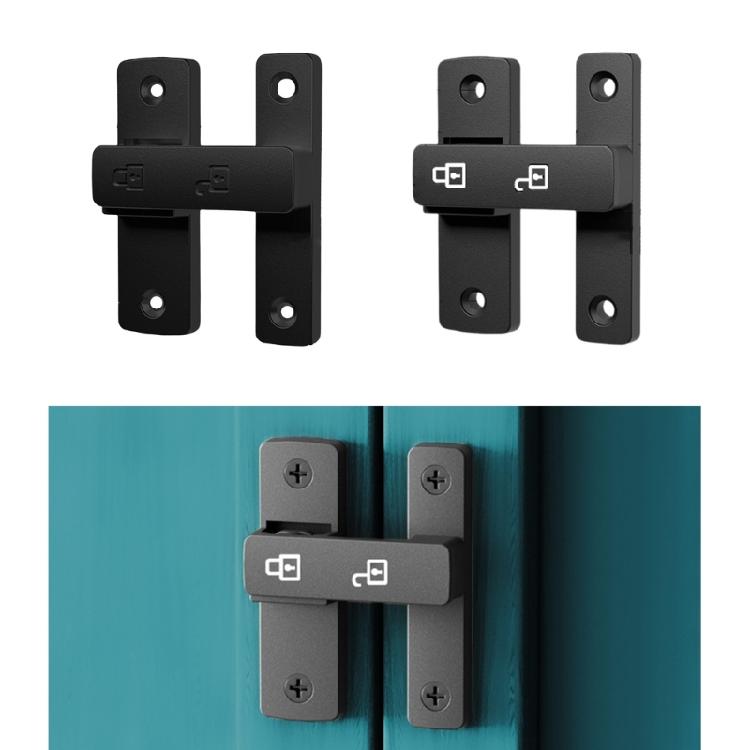 Portable Designs 180 Degree Flip Latches Lock Latches for Secure Space Like Bathrooms and Bedrooms Daily Casual Use