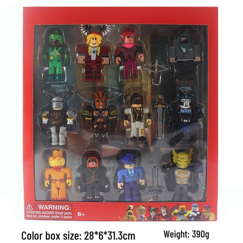 2.5-3 Inch Virtual Doll Collection: Set of 12 with Accessories, 385g Boxed