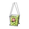 Wilson Tennis Ball Basket 90 Ball Hopper (WR8402601001), 57x36x88cm, Holds Up To 90 Balls, Black