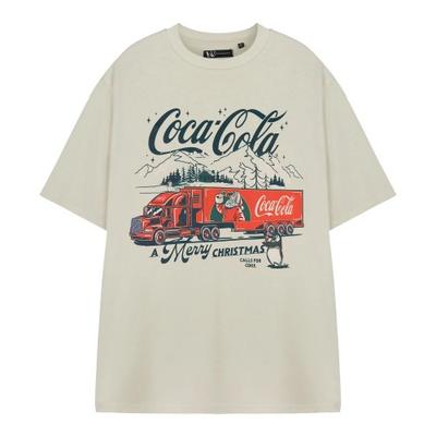 Coca-Cola Womens/Ladies A Merry Christmas Short-Sleeved T-Shirt