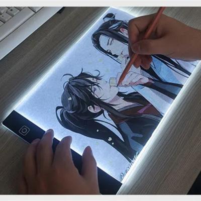 A4 Level Dimmable Led Drawing Copy Pad Board Children's Toy Painting Educational Kids Grow Playmates Creative Gifts For Children