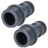 4PCS Quick Release Garden Hose Nipple Plastic Hose Tap Nipple Adapter  Outdoor Watering Use