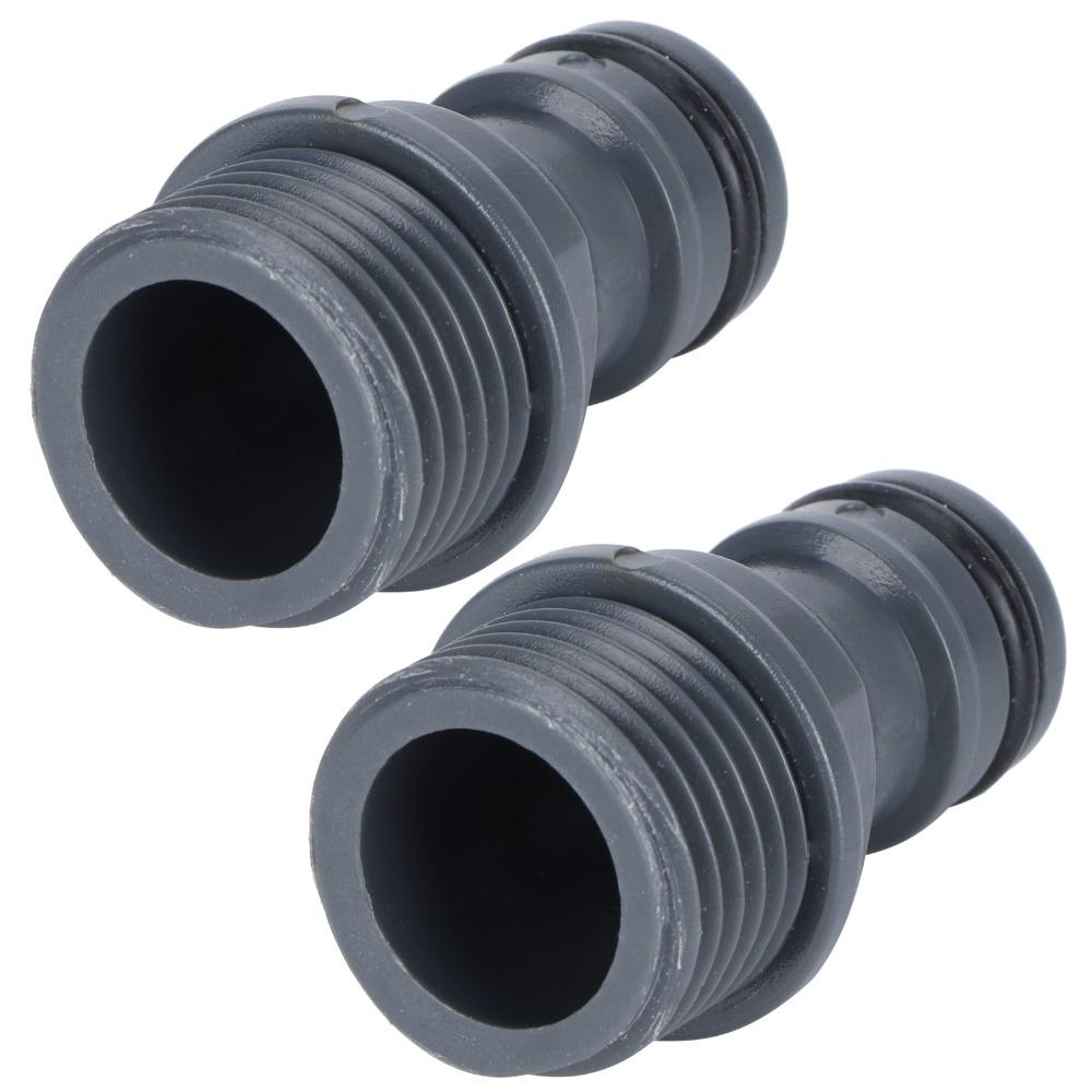 4PCS Quick Release Garden Hose Nipple Plastic Hose Tap Nipple Adapter  Outdoor Watering Use