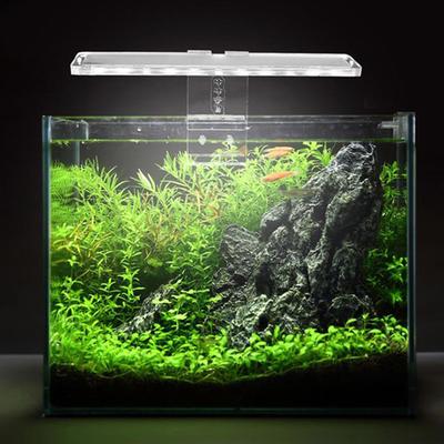 Akvarijní lampa LED světlo pro rostliny vhodné pro nádrže, vodní lampa, držák světla do akvária
