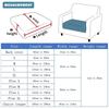 Stretch Spandex Sectional Sofa Cover Slipcovers for L-Shaped Couches Modern Living Room Protector Washable Removable Covers