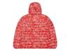 Supreme Micro Down Half Zip Hooded Pullover Red Paisley