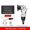 Handheld 45° Pneumatic Chamfering Tool for Metal/Wood - Mini C/R-Corner Edge Trimmer & Polisher