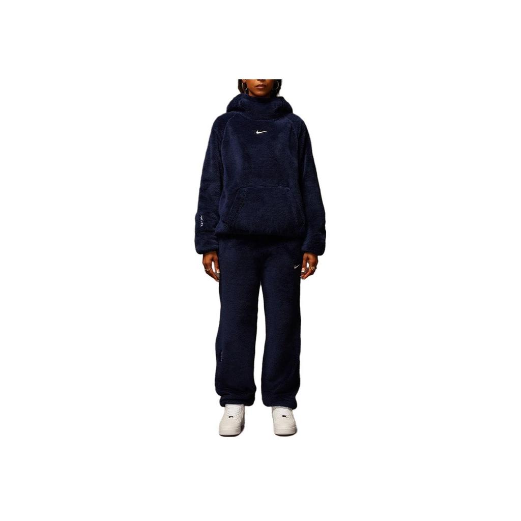 Nike X NOCTA Dame Chalet Polar Topp (Asia Dimensjonering) Mørkeblå Dame Streetwear DV3646-410