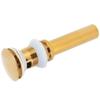 Bathroom Sink Drain Anti Clog Basin Brass Bounce Draining Stopper Bathroom AccessoryWith Hole