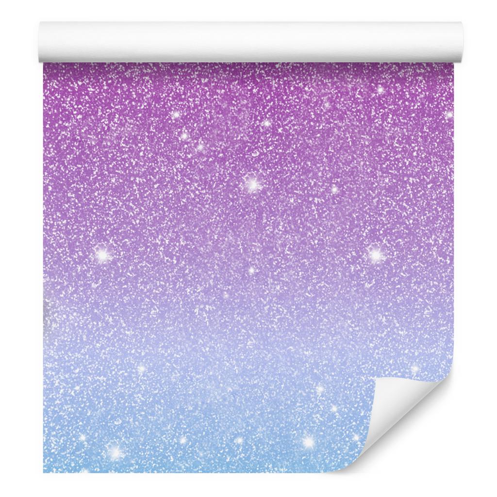 Glitter Wallpaper Purple and Lavender for Living Room and Bedroom 50x1000