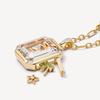 Simple Transparent Glass Opening And Closing Free Diy Necklace Simple Light Luxury Versatile Collarbone Chain