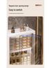 Lochfreies magnetisches wandmontiertes Badezimmer-Aufbewahrungsregal