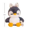 Cute Penguin Plush Toy For Babies Comforting Sleep Doll Fluffy Stuffed Animal Wearing Pajamas Pillow Ideal Birthday Gift