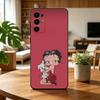 Classic Character B-Bettys Boops Gift Phone Case For Samsung S25,S24,S21,S22,S23,S30,Ultra,S20,Plus,Fe,Soft Silicone Black Cover