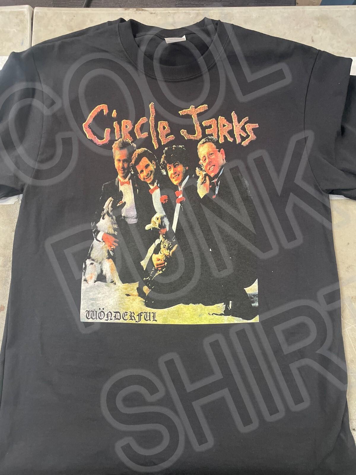 CIRCLE JERKS wonderful Shirt punk kbd bad religion nofx discharge rkl samhain DI S