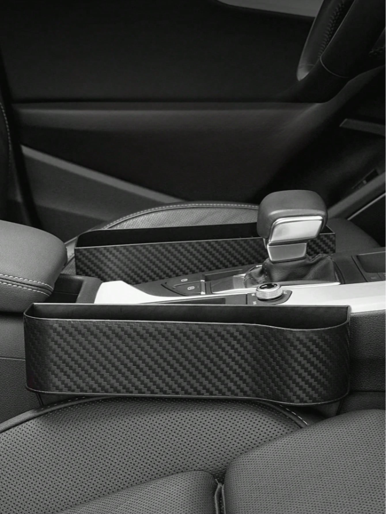 

Car Seat Gap Storage Box - Large Capacity Design, Easy Access, Prevents Items from Falling, Easy to Install