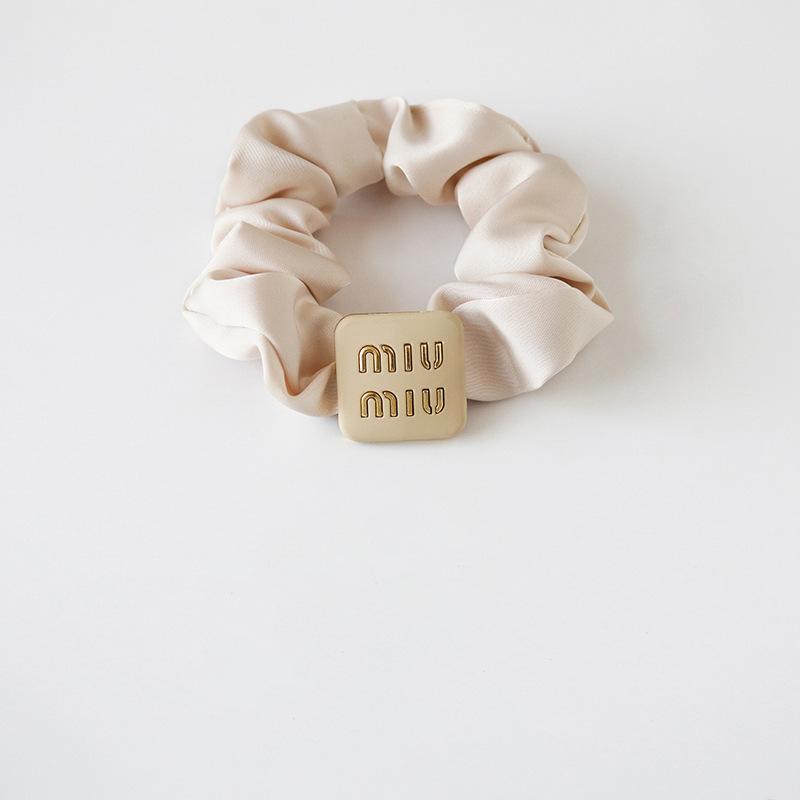 Silk Hair Scrunchies/Ties For Frizz & Breakage Prevention, No Damage, Elastic Ponytail Holders, 1Pc