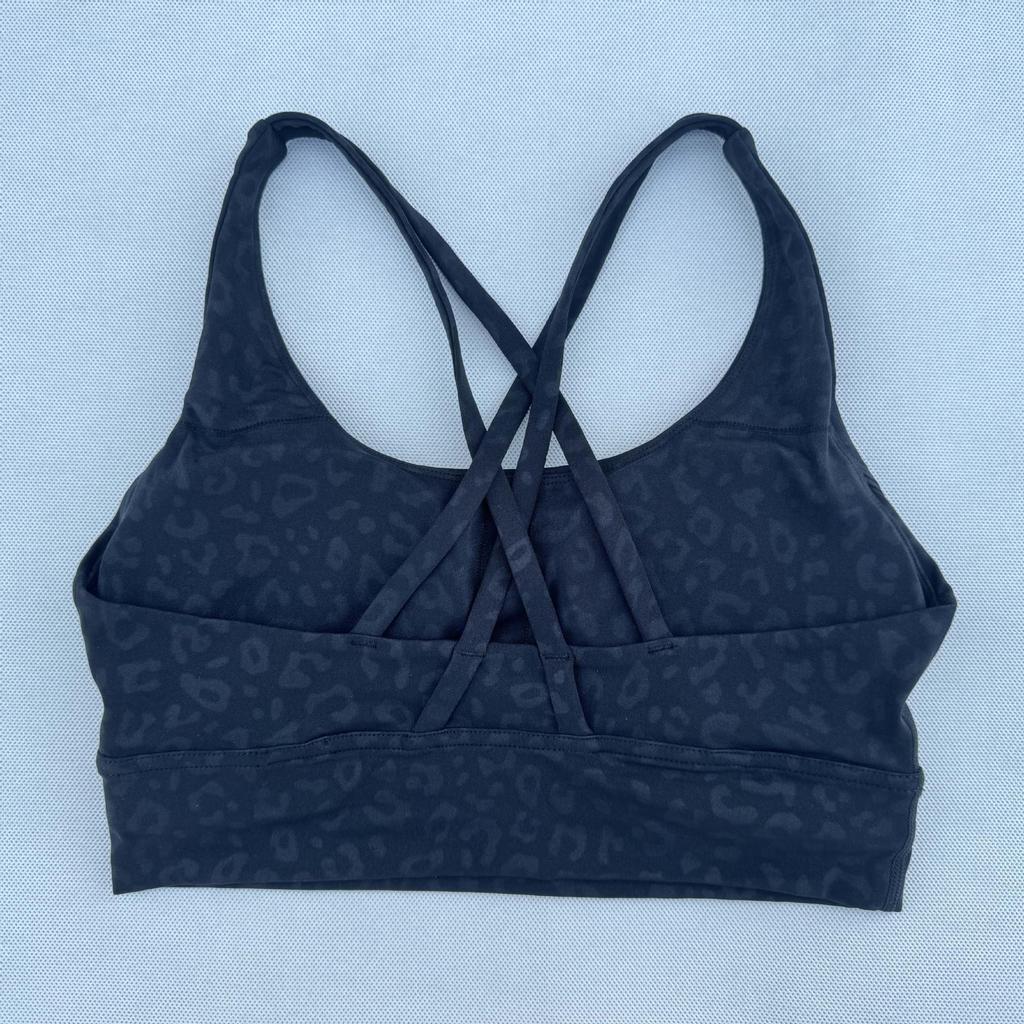 Lulu Yoga Fitness Crossback Nude Sports Bra for Women – Shock Absorption, Stylish, Gathered Design