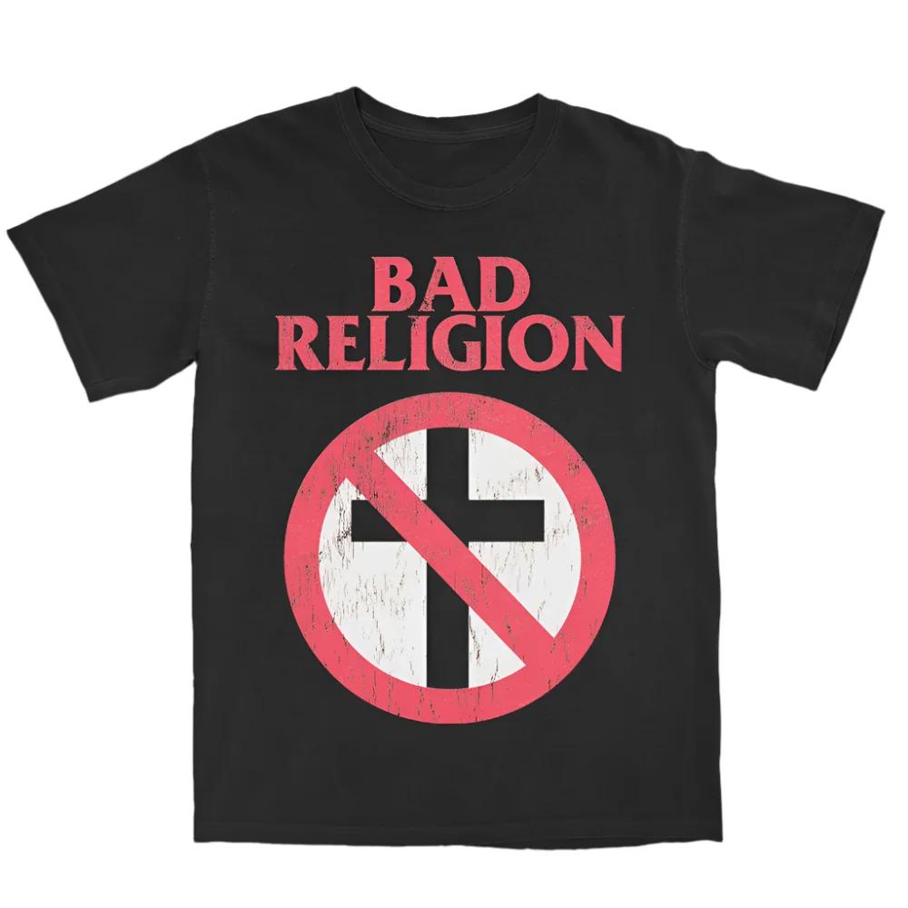 Bad Religion Graphic Cotton T-shirt Unisex  Women Summer Short Sleeve Fashion Brand Luxury Top MenCasual Vintage Retro Daily Tee