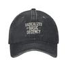 Aradicalized By Basic Decency Funny Social Democracy Sarcastic Quotes Men Baseball Cap Distressed Washed Caps Hat Gift Headwear