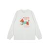 Trendy Cartoon Puppy Couple Long-Sleeve T-Shirt - Retro Autumn/Winter Style