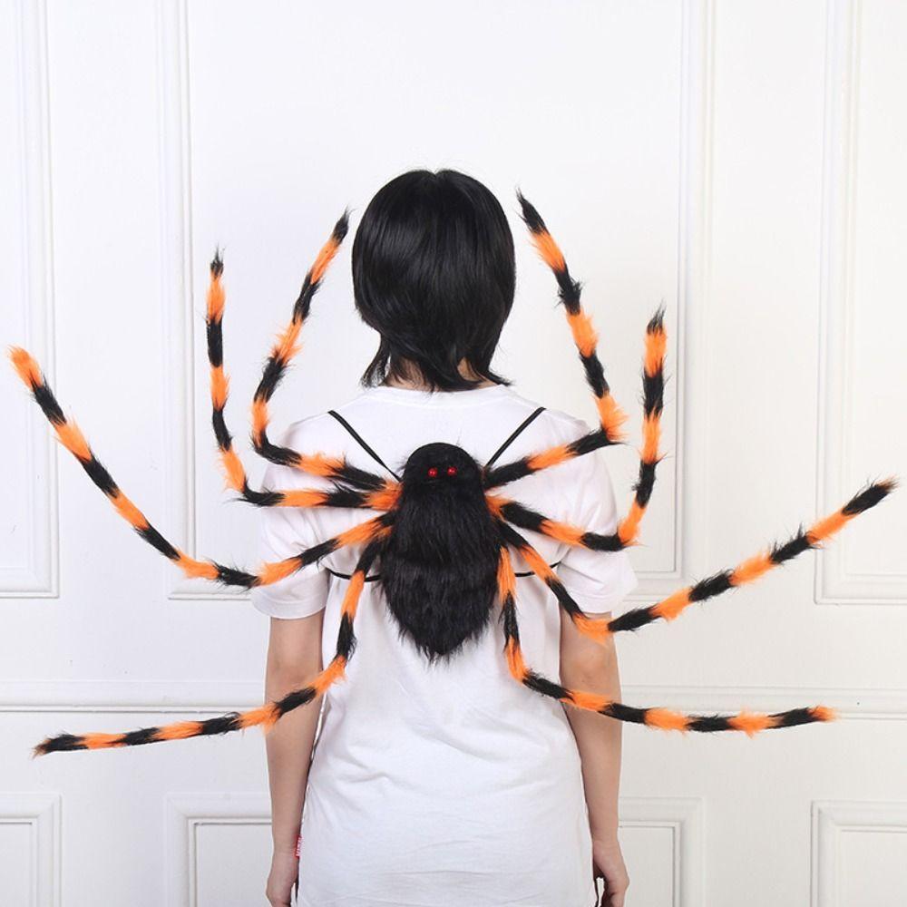 Colorful Strap Spider Wings Pocket Big Spider Decoration Gift Spider Masquerade Prop  Party