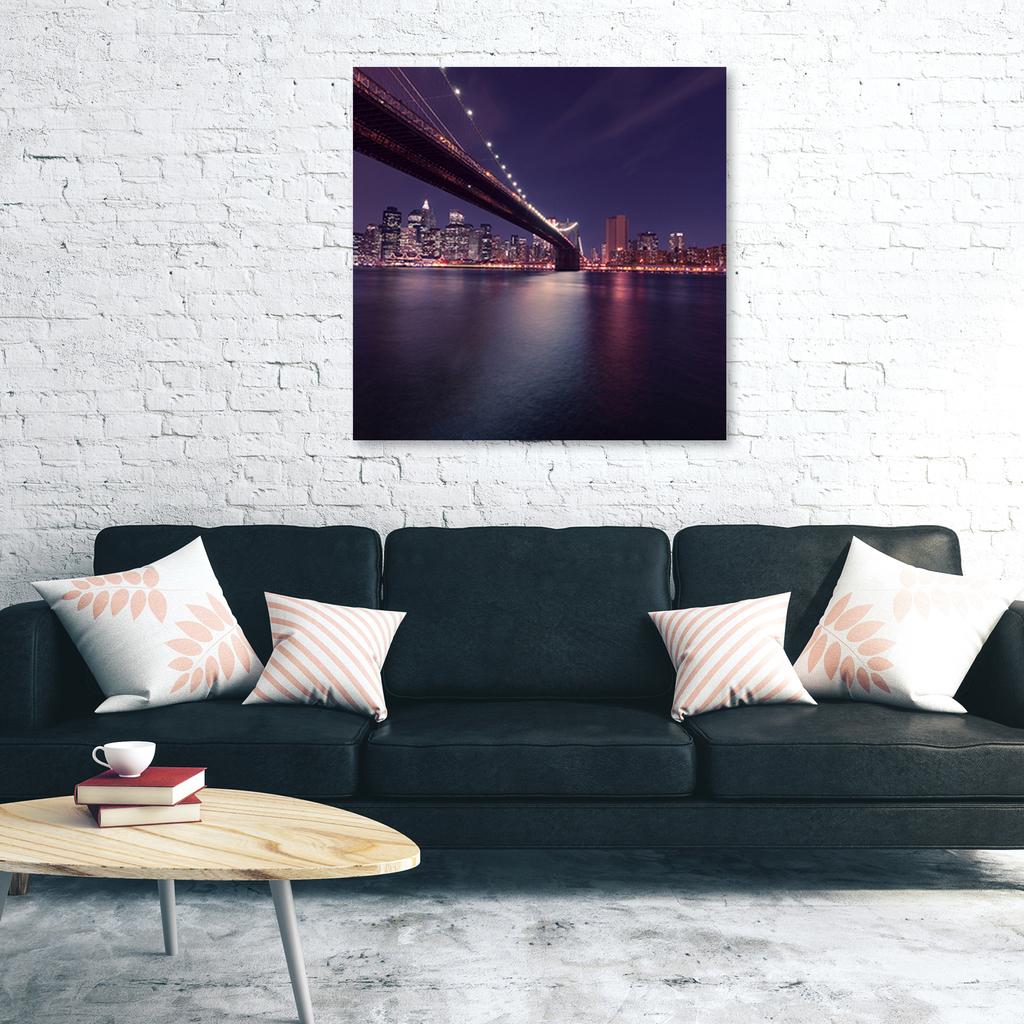 Canvas Print Brooklyn Bridge New York
