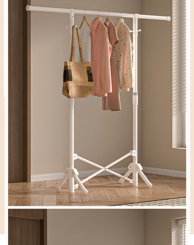 Collapsible Indoor Clothes Drying Rack for Bedroom or Balcony