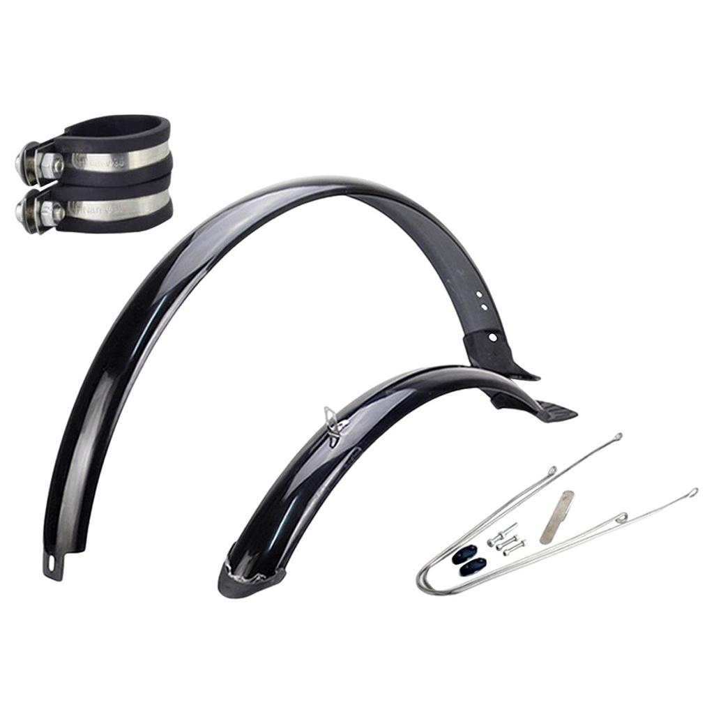 Mountain Bike Mudguards Road Bicycles Fenders 27.5 inch Rustproof Front and Rear Fender Set Cycling Fender Set Wheel Fenders