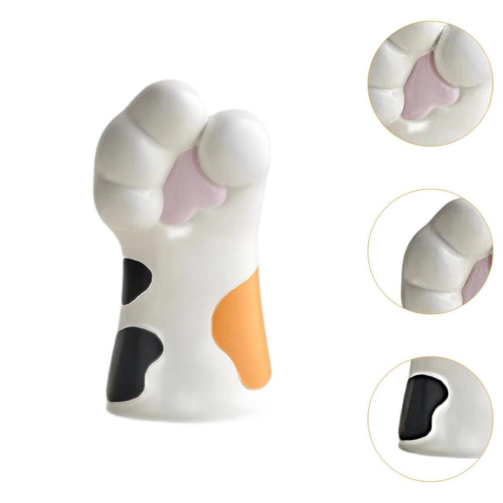 Handmade Desktop Plants Pot Resin Crafts Cat Claw Holder Cat Claw Flower Vase  Flower Arrangement