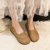 Fashion 2025 NEW Women's Soft and Comfortable Flat Slip-On Shoes Spring New Style Soft Shoe Easy-Wear Casual Footwear