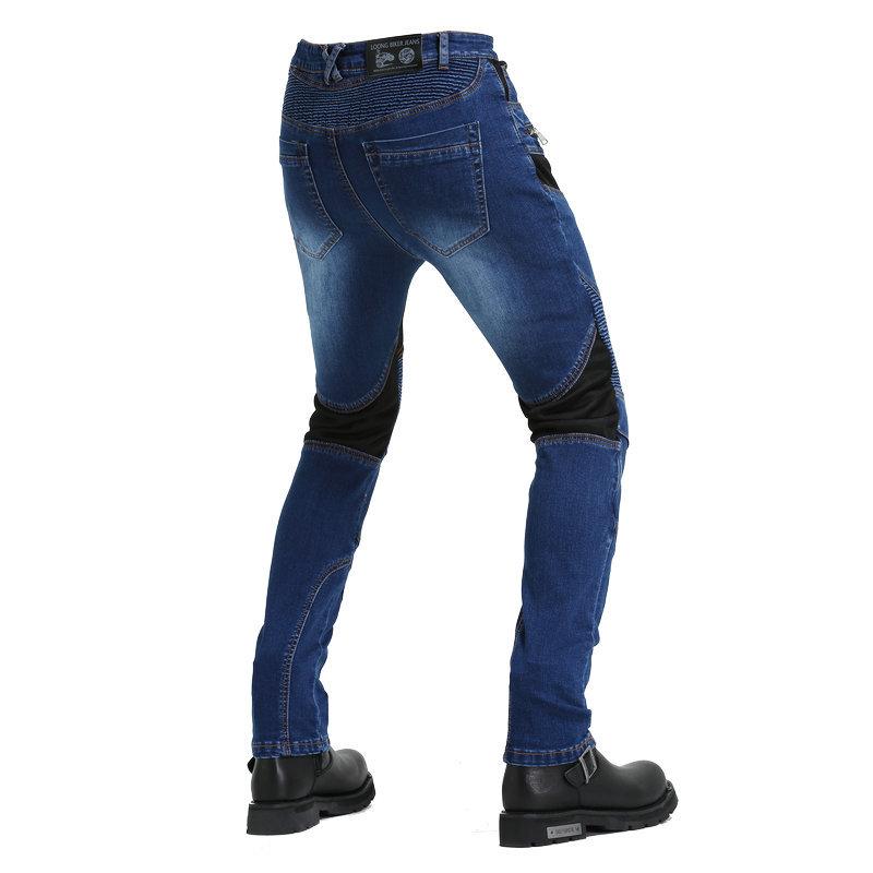 New product summer motorcycle riding jeans men, locomotive riding, Kevlar anti-drop pants, upgraded protective gear
