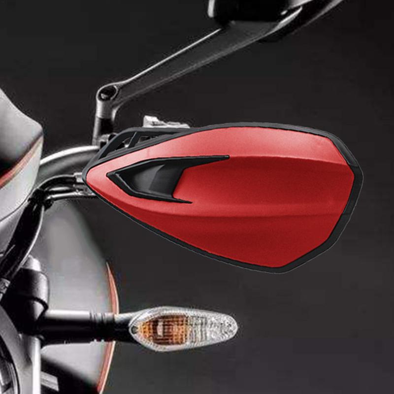 1 Pair Motorcycle Handle Guards Motorcycle Handle Wind Deflector Handle Grip Guards Anti-fall Riding Hand Protective Cover