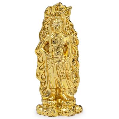 Buddhist Altar Shop Takita Shoten Buddhist Statue of Acala (born In the Year of the Rooster) Alloy (7.5cm High X 3cm Wide) [Crafted by Keishu