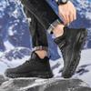 Winter Men boots Snow Walking Shoes Outdoor Climbing Shoes British Casual Work Shoes Ankle Boots Warm Cotton Sneakers