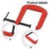 For Metalworking Tasks Heavy Duty Clamp Rust Resisting Finish Smooth Twisting Threads Maximum Torque For Cutting