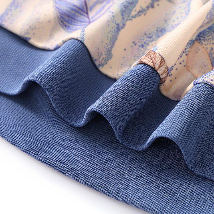 Mom's Spring Knit Short-Sleeve Cardigan & T-Shirt Set - Women's Plus Size Top for Spring/Autumn